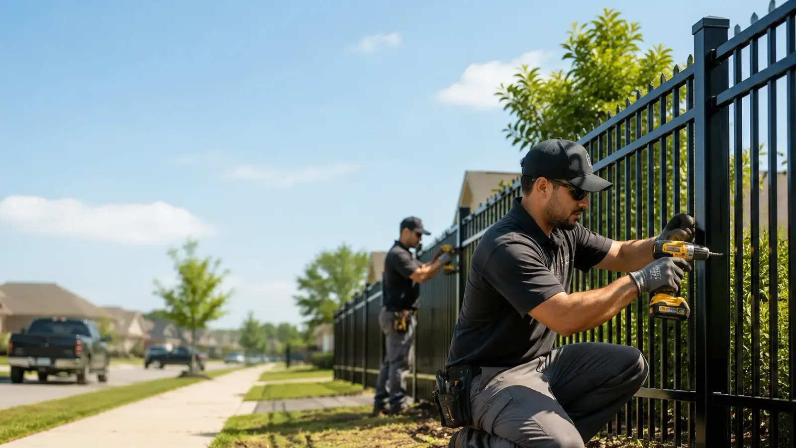 Metal Fence Installation in Sumner, MS